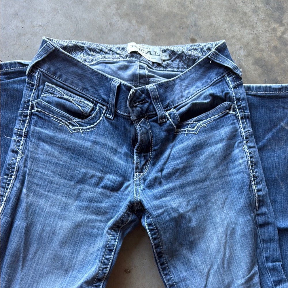 Ariat Women's Boot Cut Jeans in Classic Blue